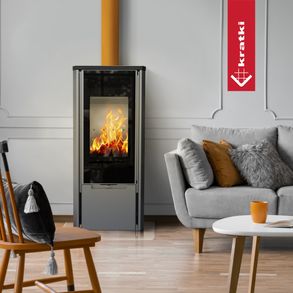 kratki Propane-butane Gas Fire Stove Ab Enyo Ø 100/150 4 Kw