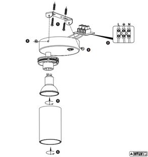 Rossinigroup Rod – Gu10 Wall Lamp