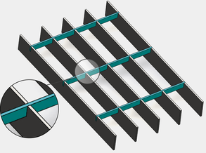 Baldassar Pressed Grating