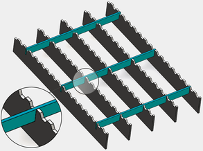 Baldassar Pressed Grating