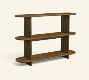 We Do Wood Tesa Bookcase Walnut