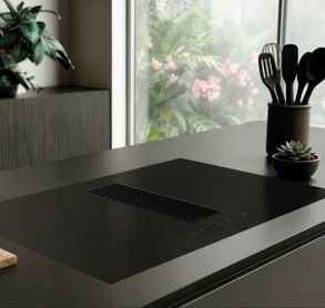 Galvamet Start 80 Matte Black Venting Hobs