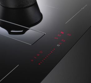 Galvamet Perfecto 60-80 Glossy Black Venting Hob