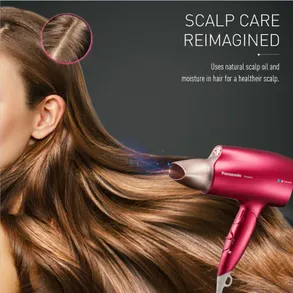Panasonic Panasonic hair dryer with nanoe technology for shinier, healthier and moisture-rich hair