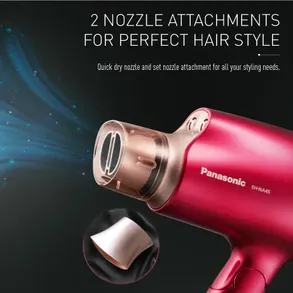 Panasonic Panasonic hair dryer with nanoe technology for shinier, healthier and moisture-rich hair