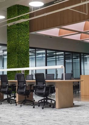 Greenmood Velvet Leaf Acoustic Green Wall