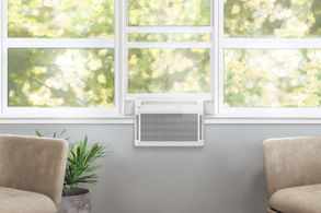 Geappliances GE Profile ClearView™ 6,100 BTU Smart Ultra Quiet Window Air Conditioner