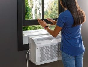 Geappliances GE Profile ClearView™ 6,100 BTU Smart Ultra Quiet Window Air Conditioner