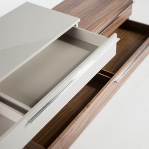 Angel Cerda Silk And Walnut Color Wooden TV Cabinet