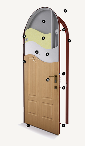 Dibi 883 - Arched Door