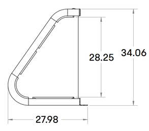 Anova Ultra Single-Side Bike Rack, 7-Bike Capacity