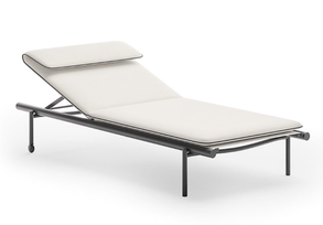Unopiu Salò Stackable Aluminium Sunlounger Without Cushion