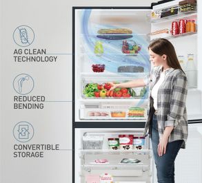 Panasonic PRime Convertible Bottom-mount Refrigerator