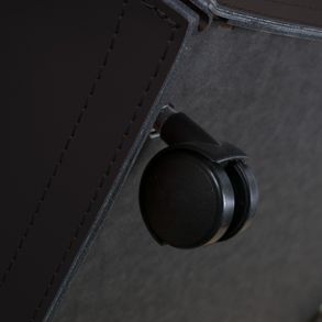 Limacdesign Storage Bag In Leather Habet Habita