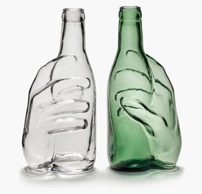 Serax Carafe Edward transparent Les Objets Mouleversants Bottle