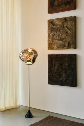 Tom Dixon Melt Opal Fat Cone Floor Light