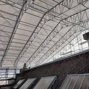 Pilosio Building Roofs Temporary Aluminium Roofs