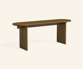 We Do Wood Numa Bench - Smoked Pine