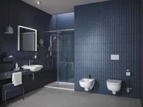 Duravit D-Code Wall-mounted Bidet