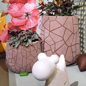 Serralunga Memory Pot Planter Moleskin
