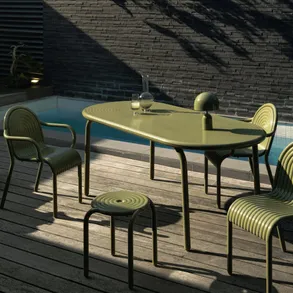 Tomdixon Groove Outdoor Table