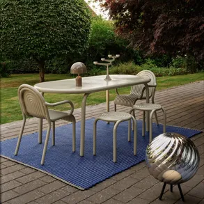 Tomdixon Groove Outdoor Table
