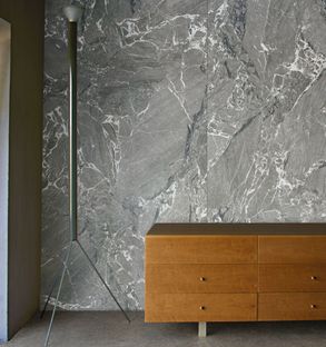 fiandre Maximum Lexicon Arabescato Grigio Marble Slab