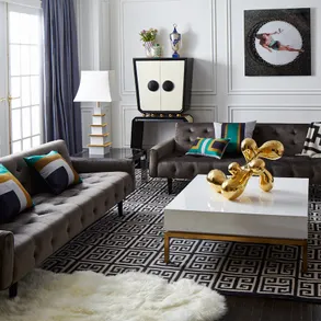 Jonathanadler Giant Brass Orb Decorative Objets