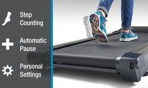 LifeSpan TR1200Pro-GlowUp Under Desk Treadmill