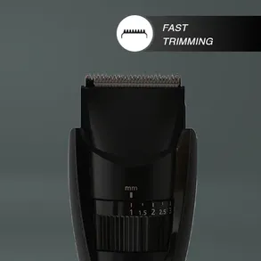 Panasonic Wet/Dry Precision Cutting Rechargeable Trimmer for Men with Quick Adjust Dial