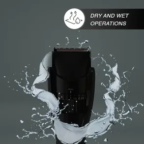 Panasonic Wet/Dry Precision Cutting Rechargeable Trimmer for Men with Quick Adjust Dial