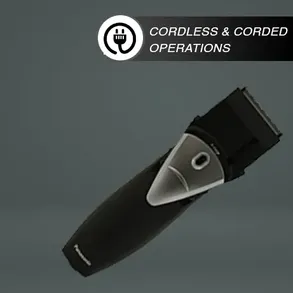 Panasonic Corded/Cordless Rechargeable Trimmer With Quick Adjust Dial