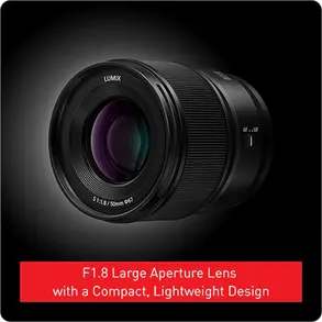 Panasonic Lumix L-mount S 50mm F/1.8 Fixed Focal Length Lens