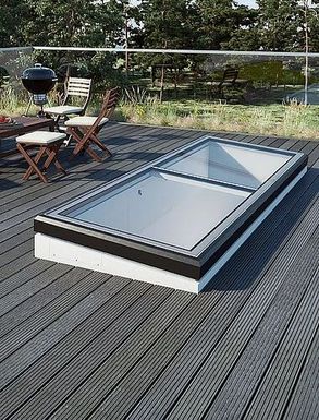 Lamilux Flat Roof Access Hatch Comfort Swing