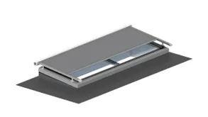 Lamilux Flat Roof Access Hatch Comfort Swing