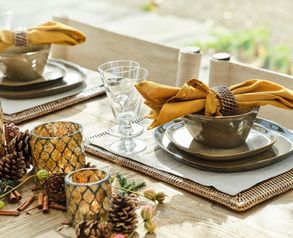 Flamant Togo, Napkin Ring, Reed