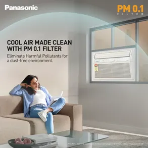 Panasonic 1.5 Ton 5 Star Inverter Premium Window AC