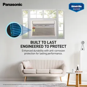 Panasonic 1.5 Ton 5 Star Inverter Premium Window AC