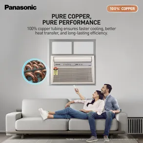 Panasonic 1.5 Ton 5 Star Inverter Premium Window AC