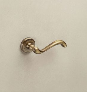 Groel María Door Handle Set On Round Rose