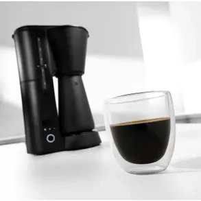 WMF KITCHENMINIS AROMA COFFEE MAKER THERMO TO GO DEEP BLACK