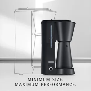 WMF KITCHENMINIS AROMA COFFEE MAKER THERMO TO GO DEEP BLACK