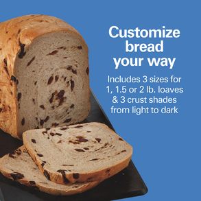 Hamilton Beach Artisan Dough & Bread Maker Black