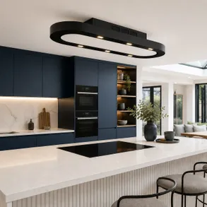 Luxair Pista 120cm Recirculating Only Ceiling Cooker Hood