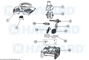 Hayward TracVac Suction Cleaner (Open Line)
