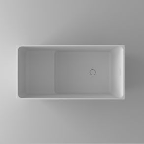 blu bathworks BT0304N12 53" ofuro rectangular bathtub