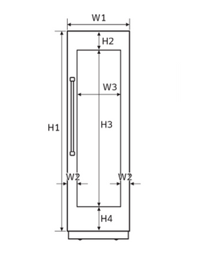 Dacor 24-inch Wine Column