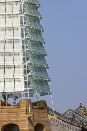 The Southeast Of Datong Ancient City Silk Road Tower