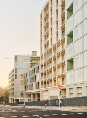 67-unit Social Housing Building In Illa Glòries