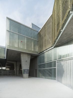 Train Station And Footbridge